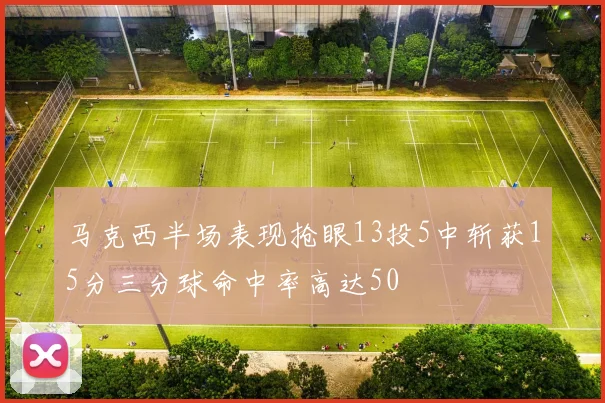 马克西半场表现抢眼13投5中斩获15分三分球命中率高达50